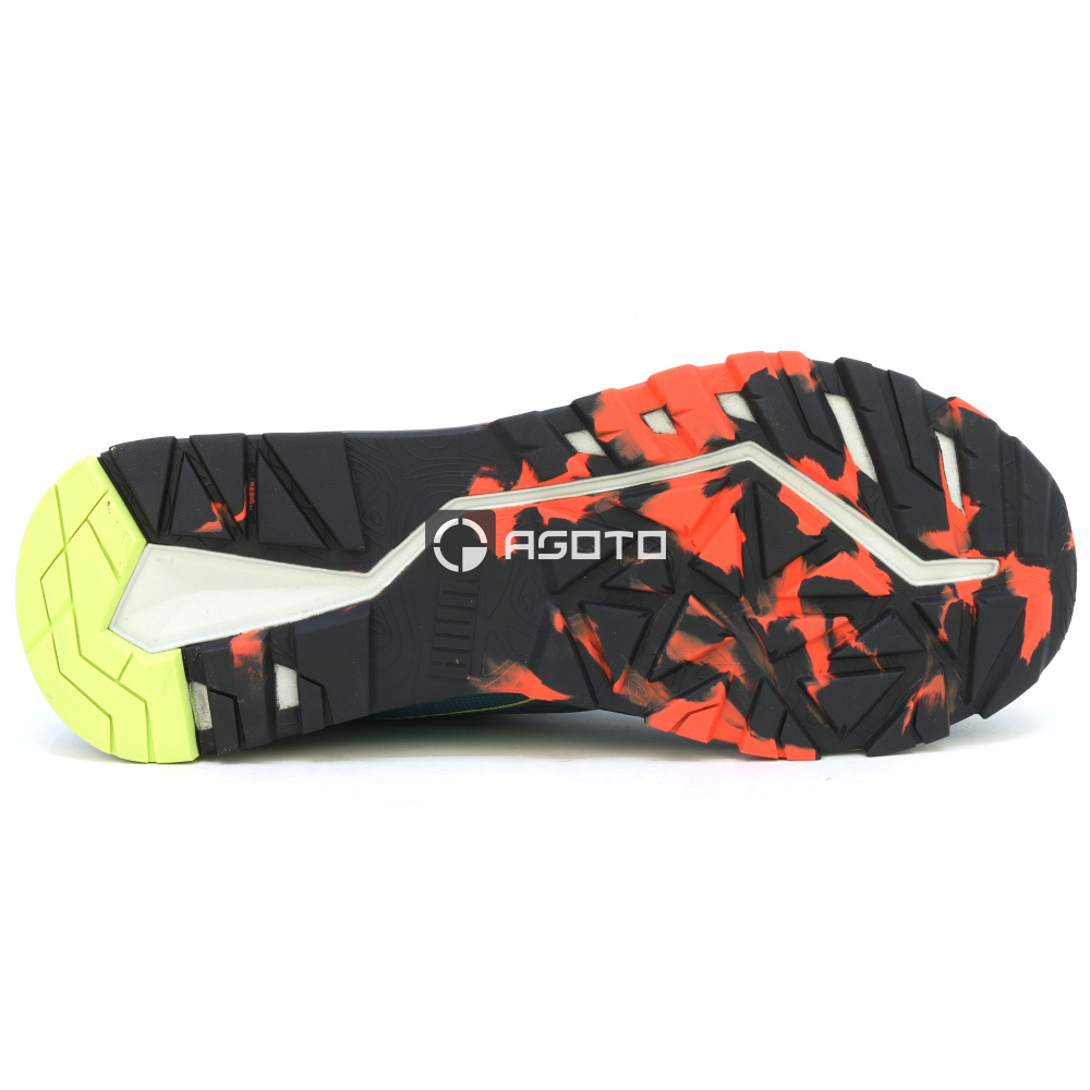 részlet PUMA Xplore Low S3 ESD kék férfi könnyű munkavédelmi cipő, puha lépéskomfort