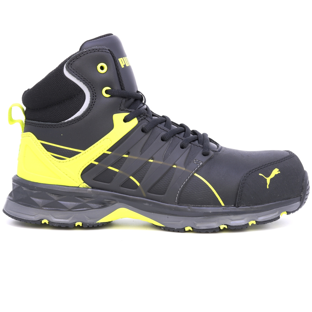 részlet PUMA Velocity 2.0 mid S3 ESD HRO munkavédelmi bakancs