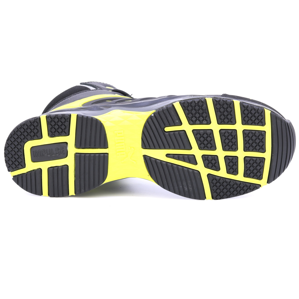 részlet PUMA Velocity 2.0 mid S3 ESD HRO munkavédelmi bakancs