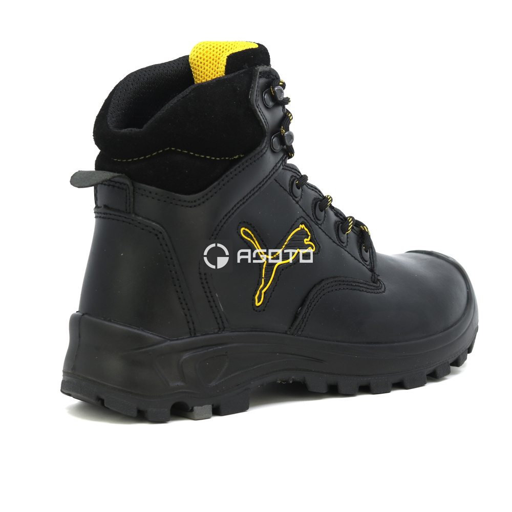 részlet PUMA Borneo mid S3 HRO munkavédelmi bakancs