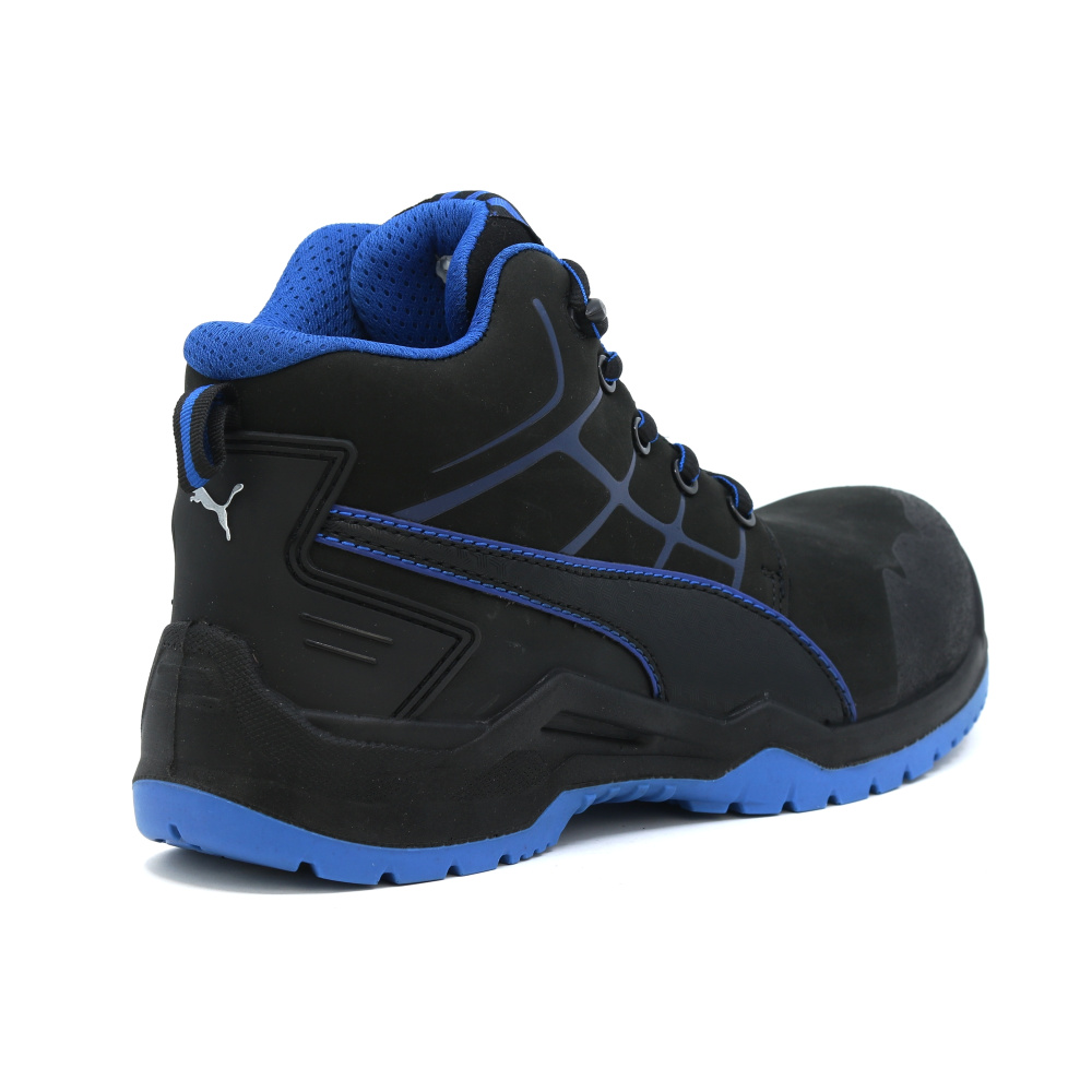 részlet PUMA Krypton blue Mid S3 ESD munkavédelmi bakancs