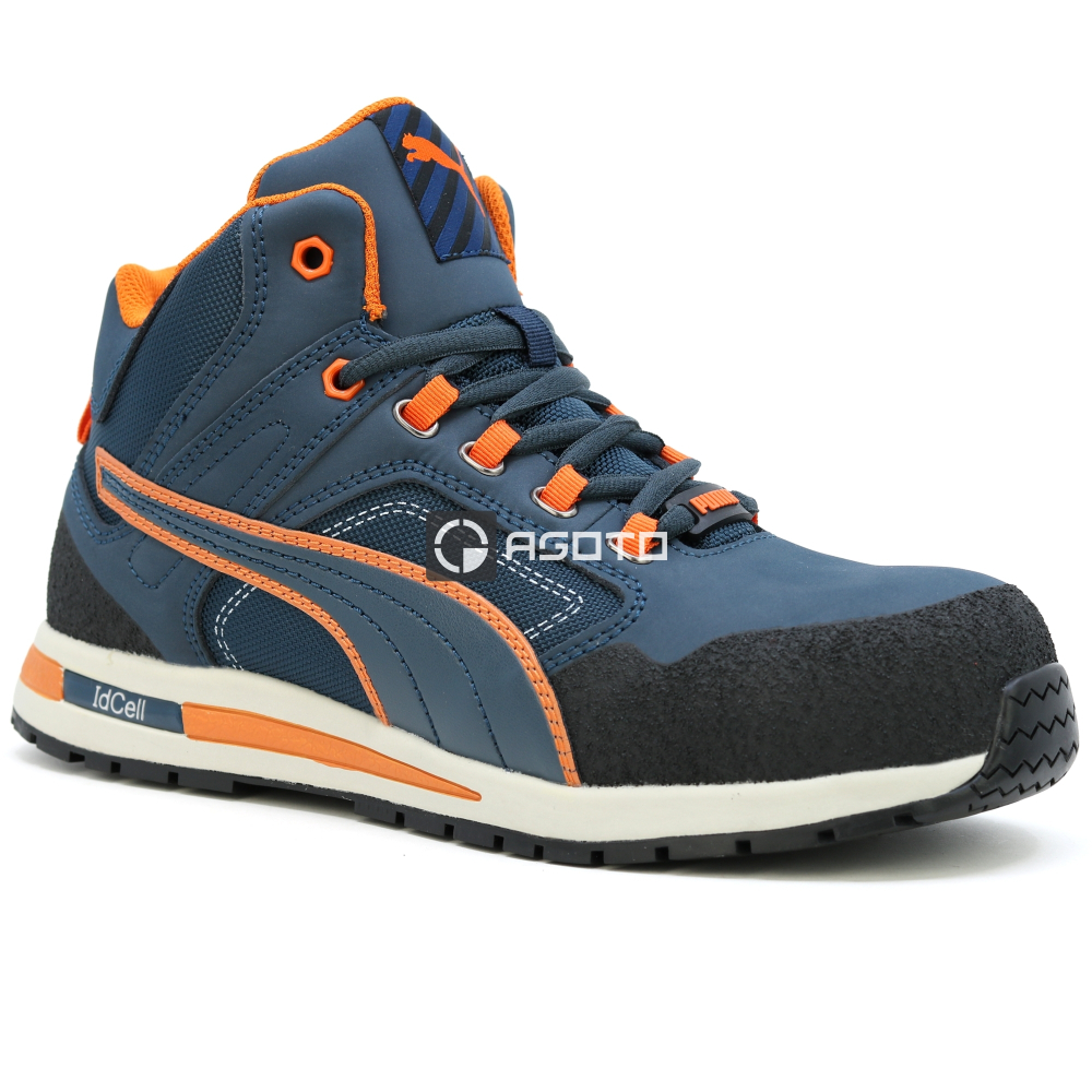részlet PUMA Crosstwist Mid S3 munkavédelmi bakancs