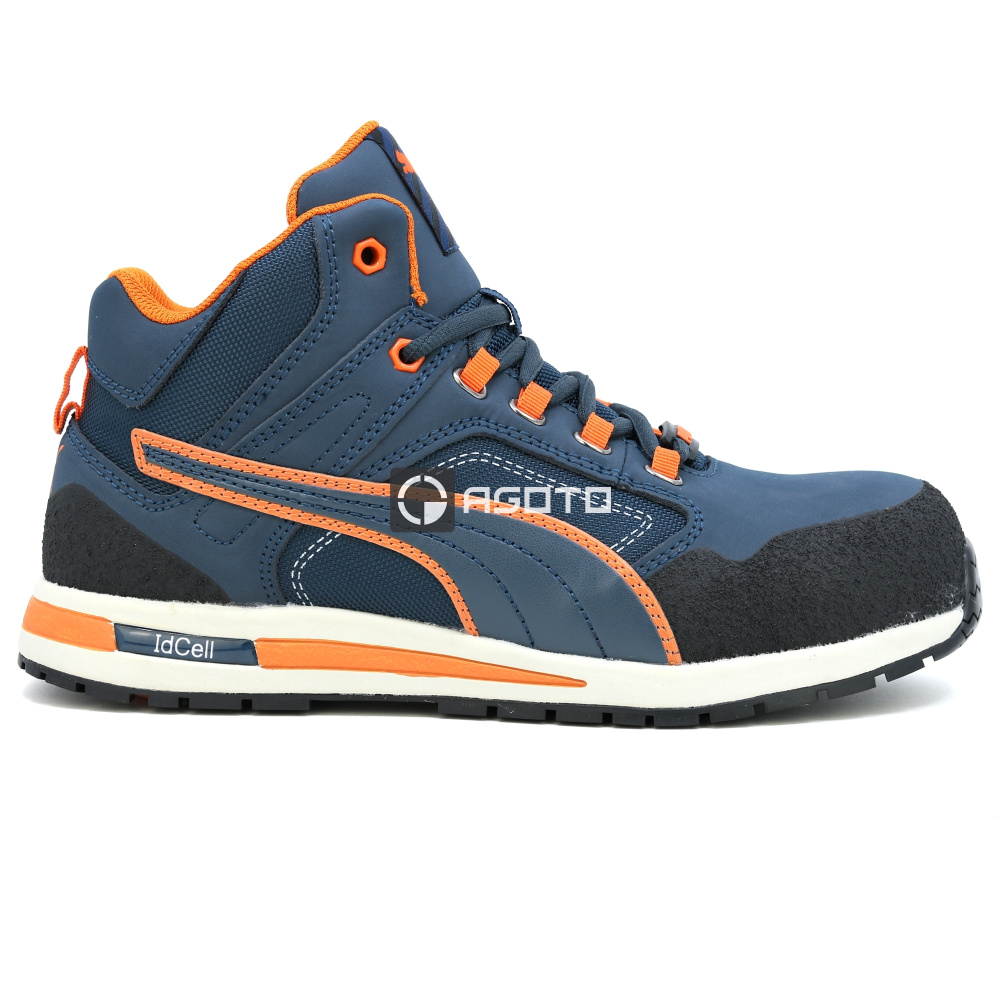 részlet PUMA Crosstwist Mid S3 munkavédelmi bakancs