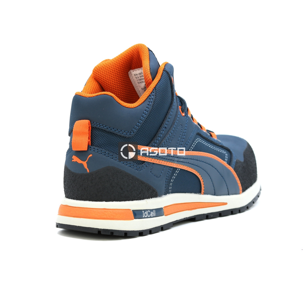 részlet PUMA Crosstwist Mid S3 munkavédelmi bakancs