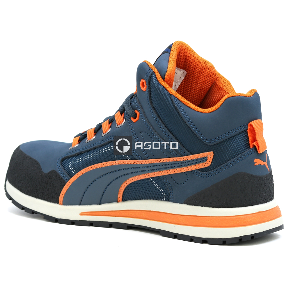 részlet PUMA Crosstwist Mid S3 munkavédelmi bakancs