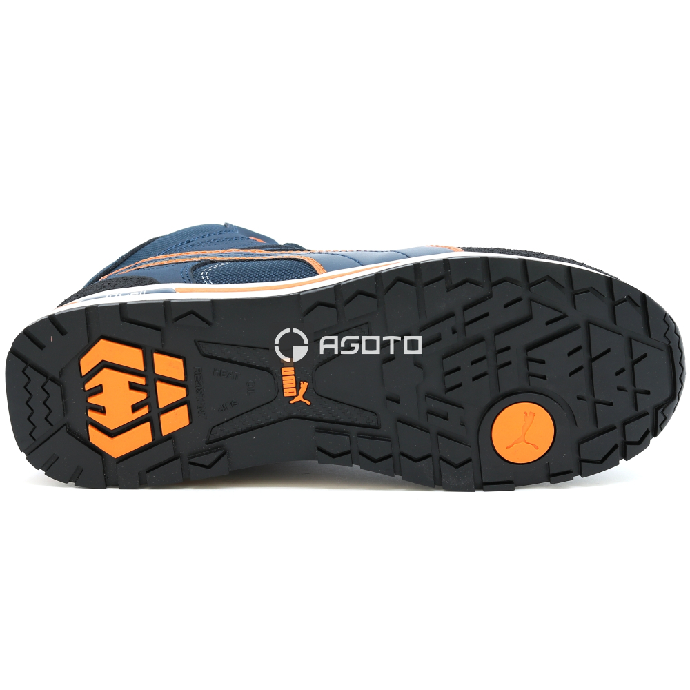 részlet PUMA Crosstwist Mid S3 munkavédelmi bakancs