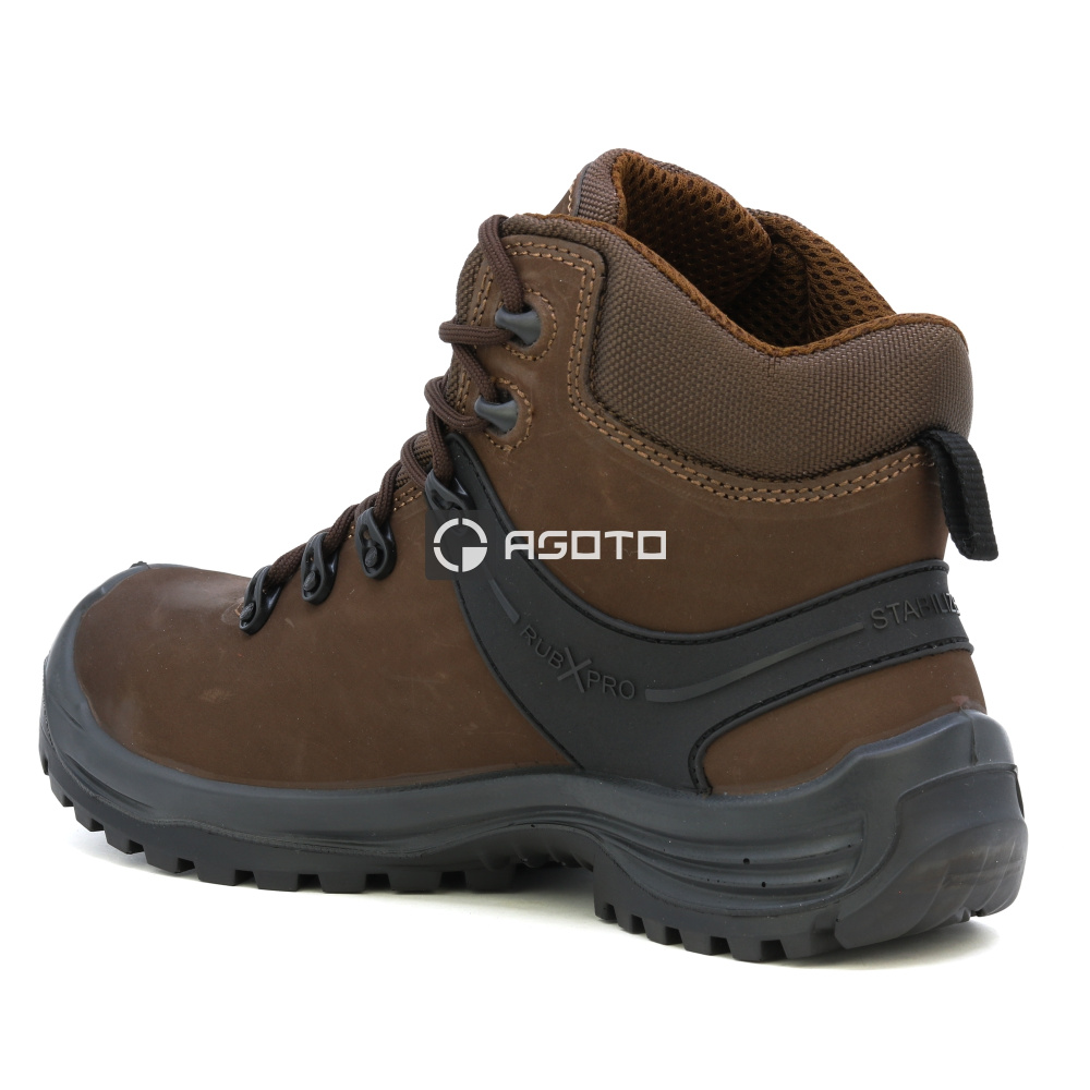 részlet TOWORKFOR Hiker Brown S3 munkavédelmi bakancs