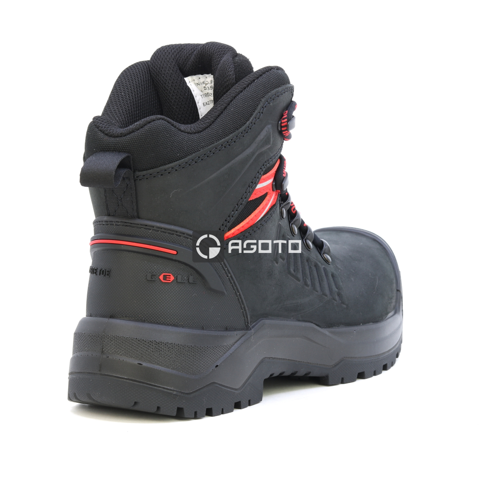 részlet PUMA Iron HD BLK Mid S3 munkavédelmi bakancs