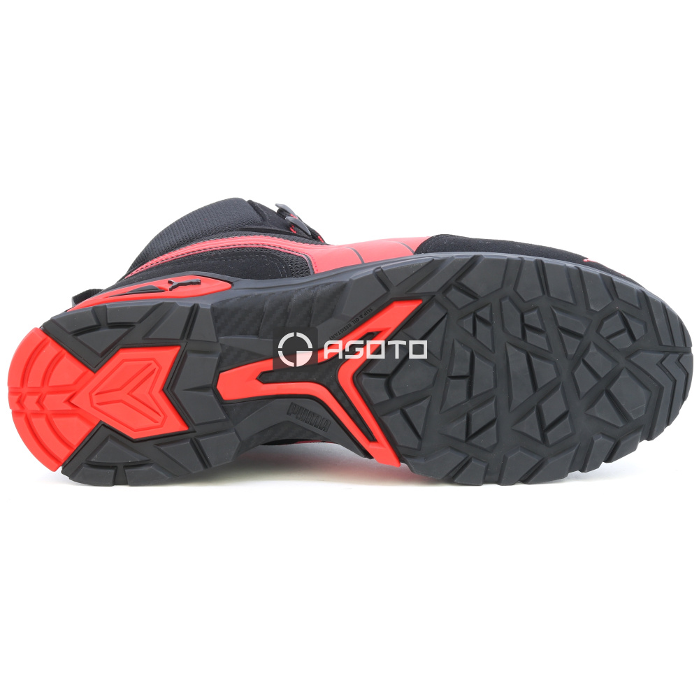 részlet PUMA Madrid Mid S1P munkavédelmi bakancs