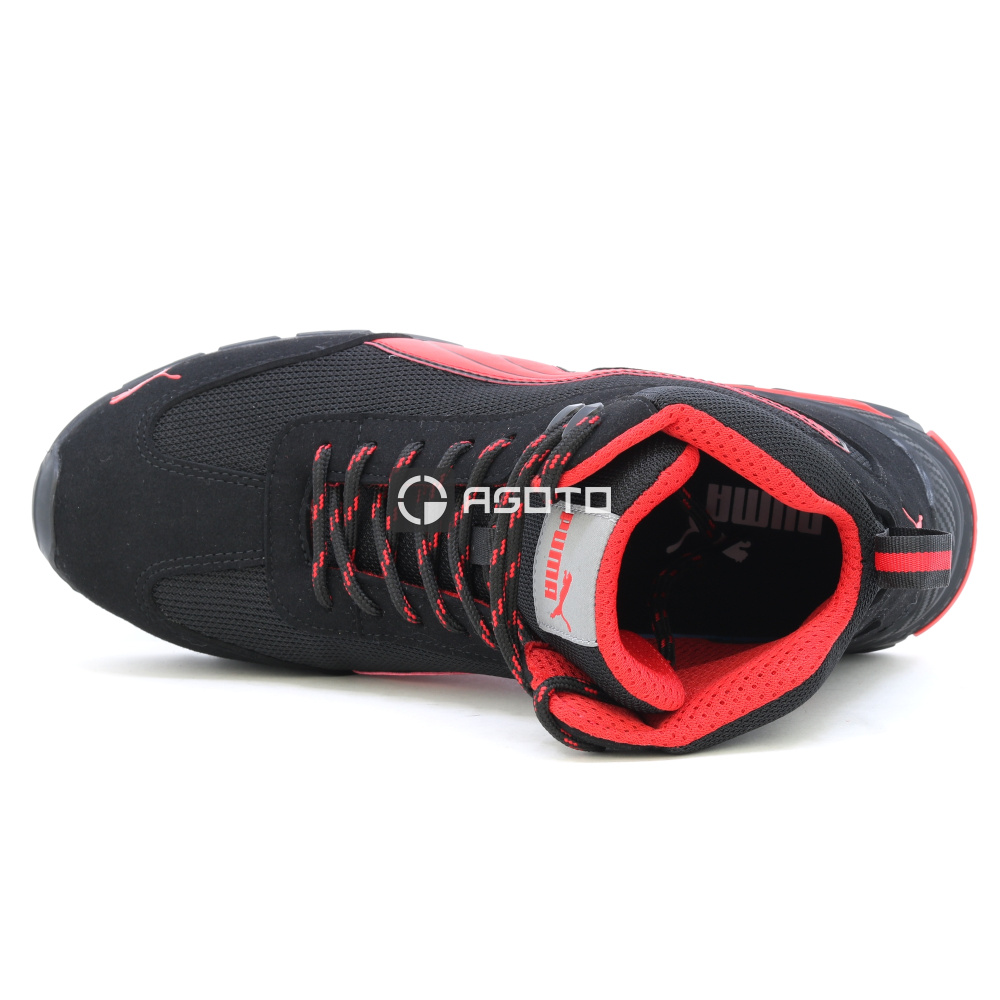 részlet PUMA Madrid Mid S1P munkavédelmi bakancs