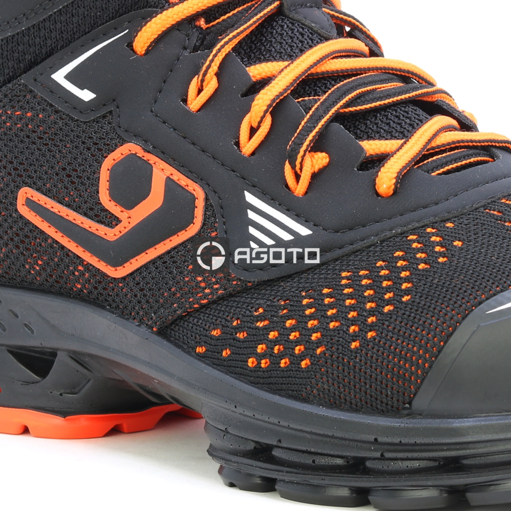 részlet BASE Paris S1P AirTech outsole antistress munkavédelmi bakancs