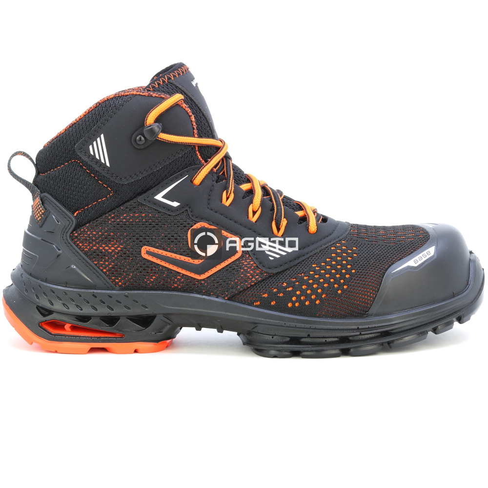 részlet BASE Paris S1P AirTech outsole antistress munkavédelmi bakancs