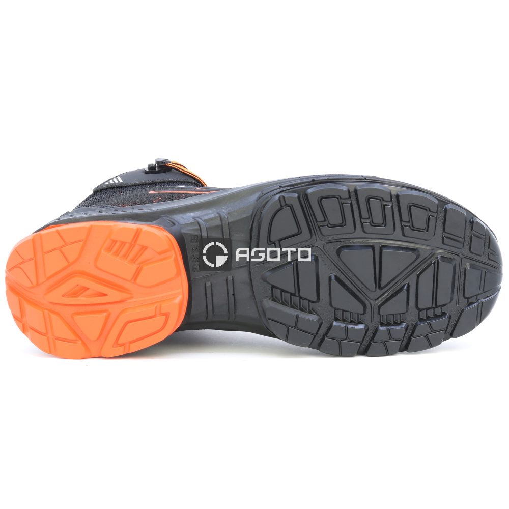 részlet BASE Paris S1P AirTech outsole antistress munkavédelmi bakancs