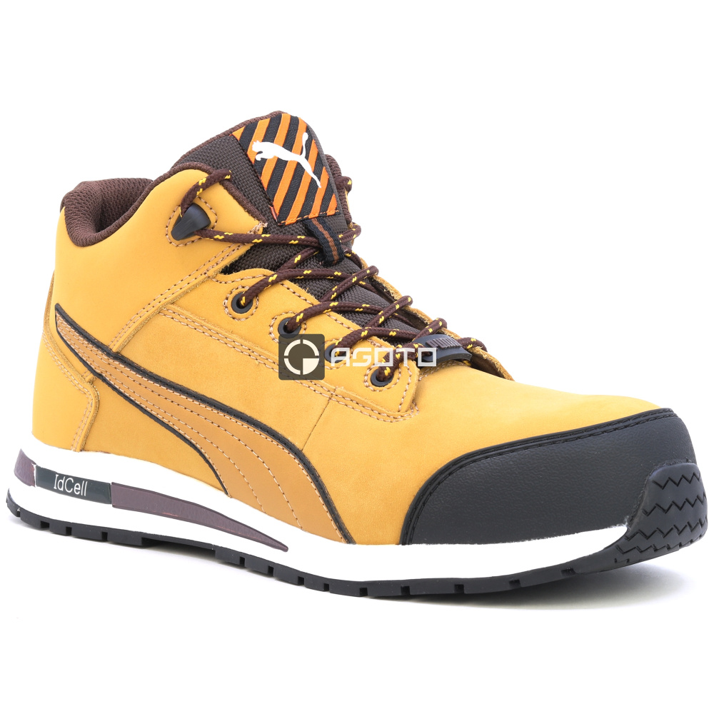 részlet PUMA Dash Wheat MID S3 munkavédelmi bakancs