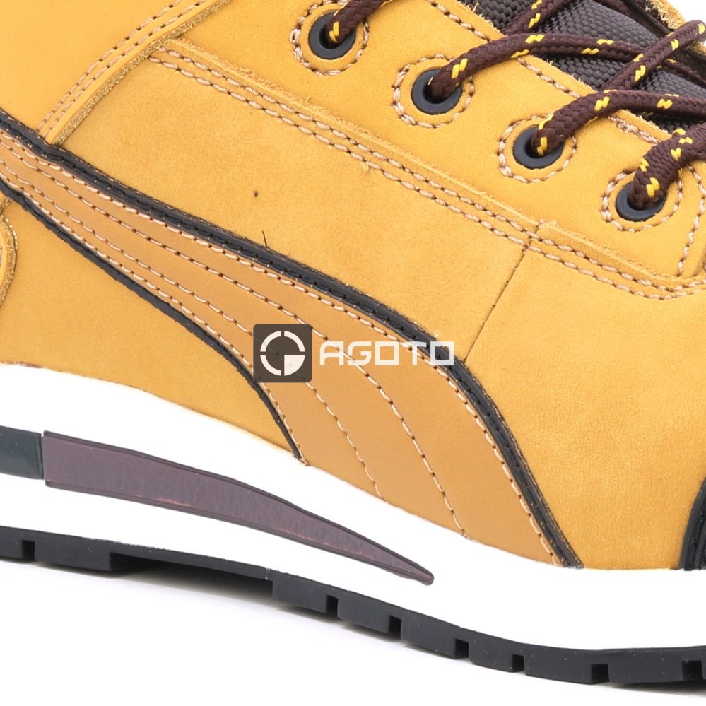 részlet PUMA Dash Wheat MID S3 munkavédelmi bakancs