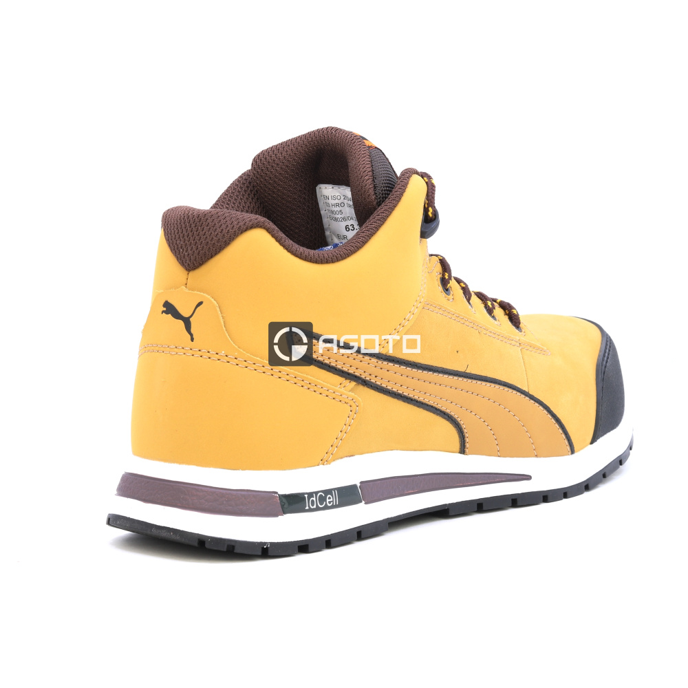 részlet PUMA Dash Wheat MID S3 munkavédelmi bakancs
