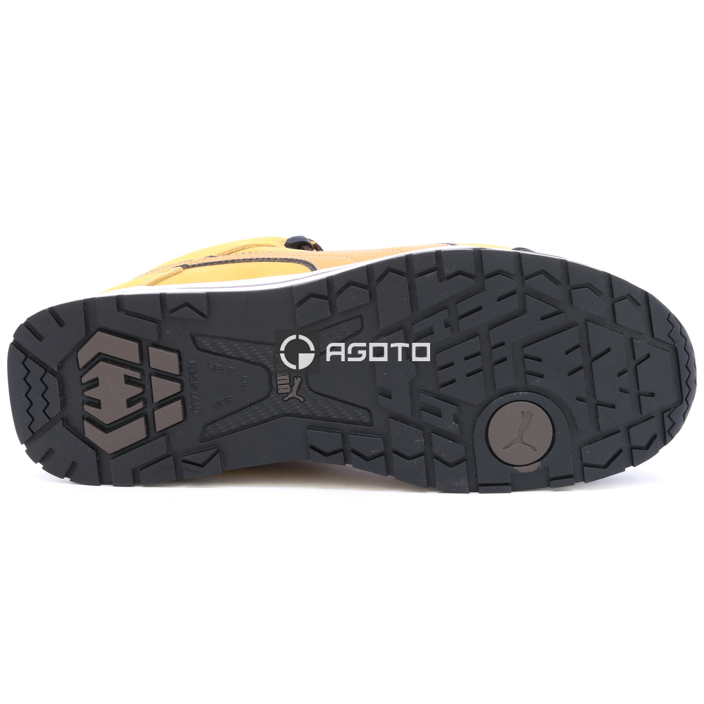 részlet PUMA Dash Wheat MID S3 munkavédelmi bakancs