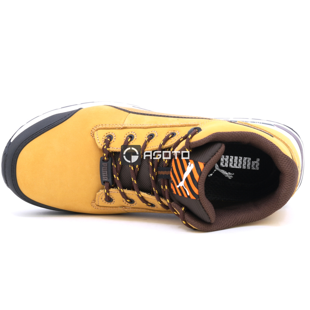 részlet PUMA Dash Wheat MID S3 munkavédelmi bakancs