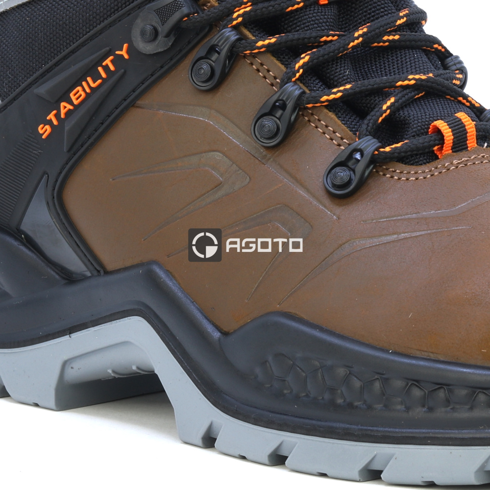 részlet EXENA Everest Brown S3 3M Thinsulate férfi téli munkacipő