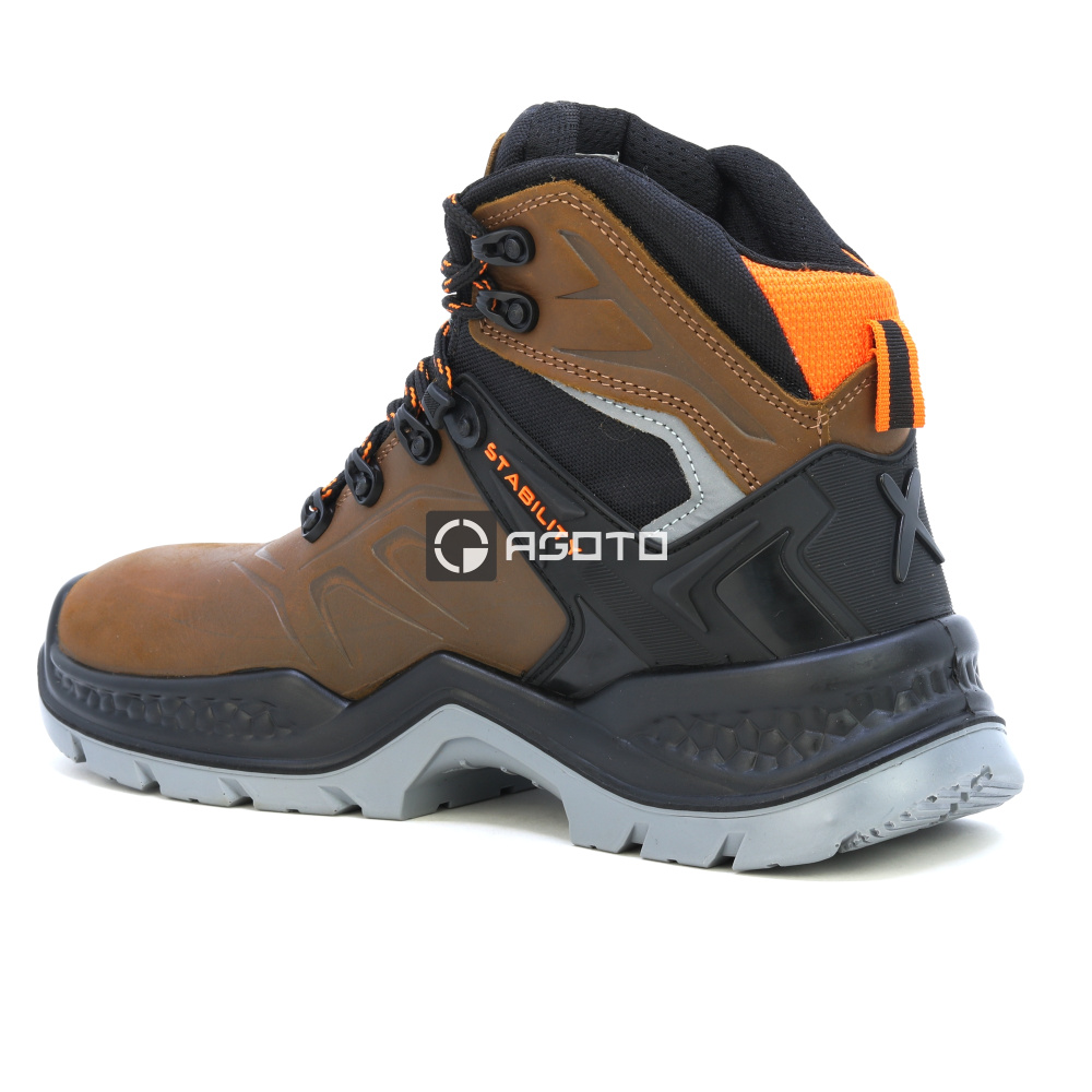 részlet EXENA Everest Brown S3 3M Thinsulate férfi téli munkacipő