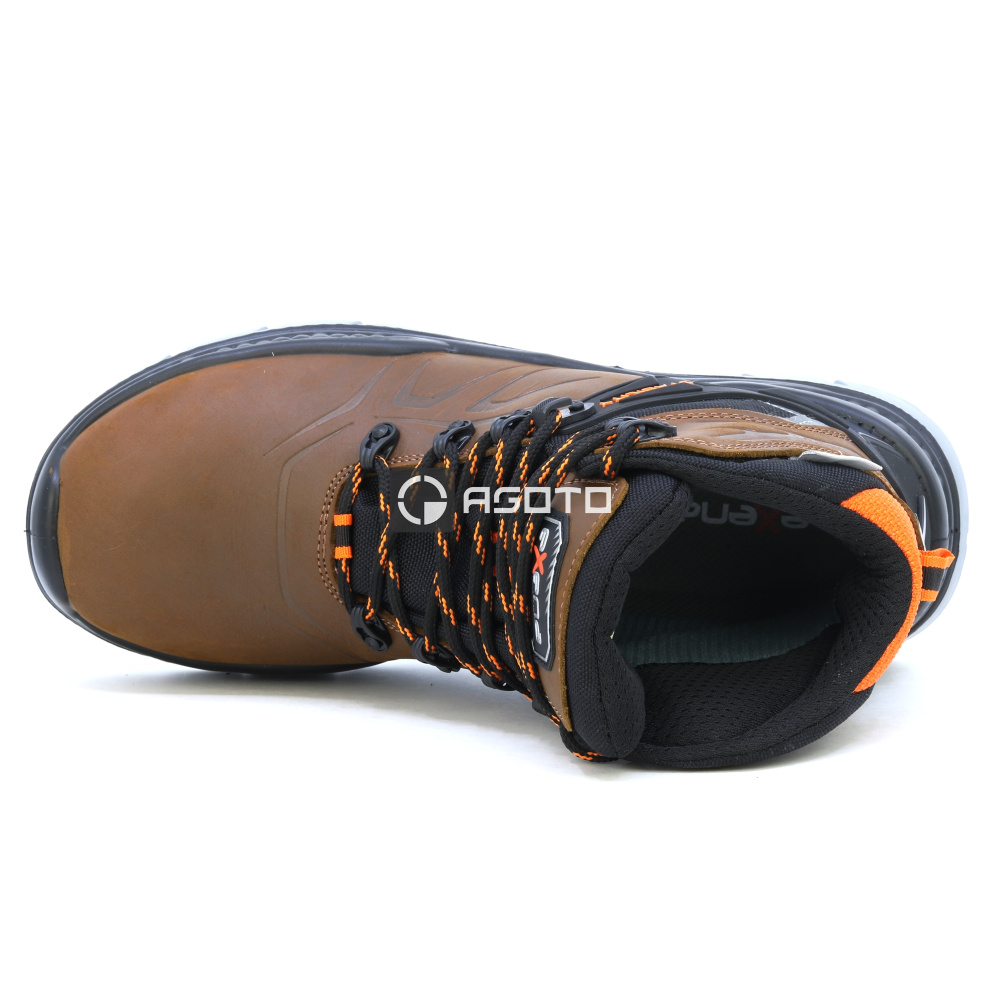 részlet EXENA Everest Brown S3 3M Thinsulate férfi téli munkacipő