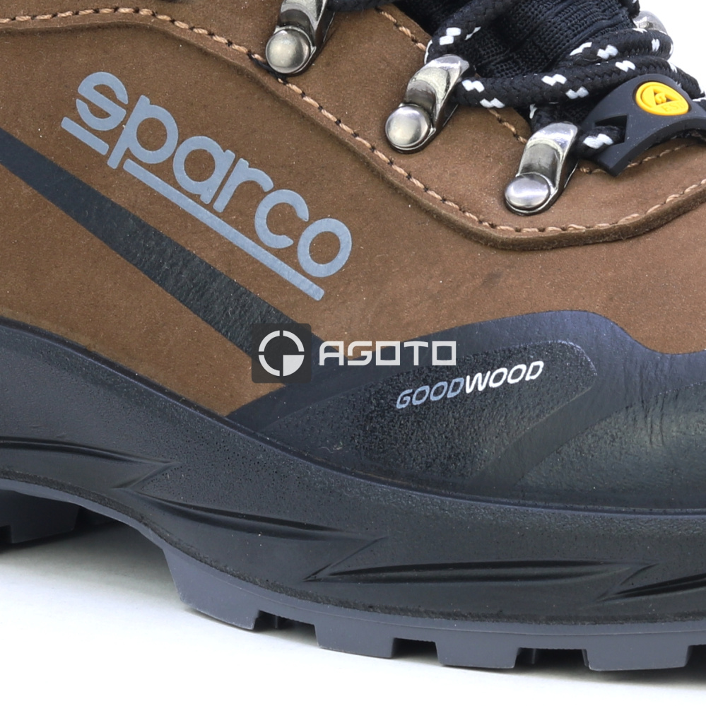 részlet SPARCO Valley O6 BRW + DRS membrane munkavédelmi bakancs