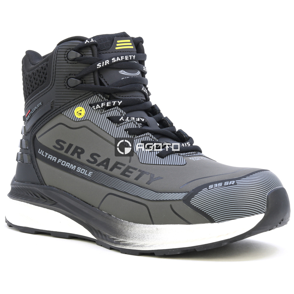 részlet SIR Journey S3 Black/Grey munkavédelmi bakancs