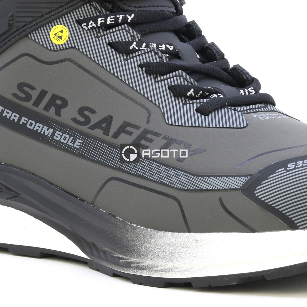 részlet SIR Journey S3 Black/Grey munkavédelmi bakancs