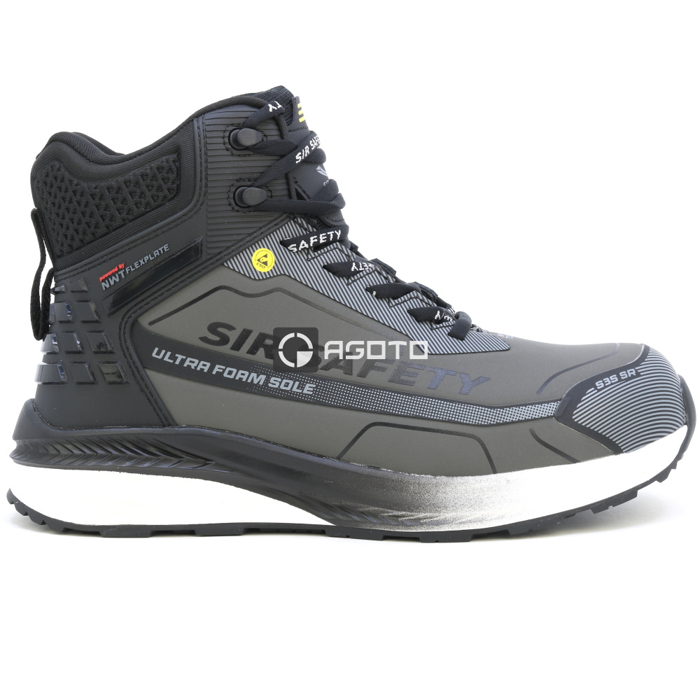 részlet SIR Journey S3 Black/Grey munkavédelmi bakancs