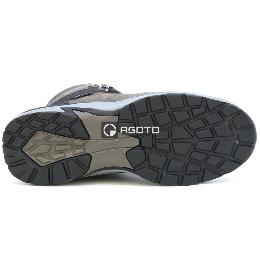 részlet ALBATROS Trento MID O2 barna férfi bőr munkavédelmi cipő CTX membránnal