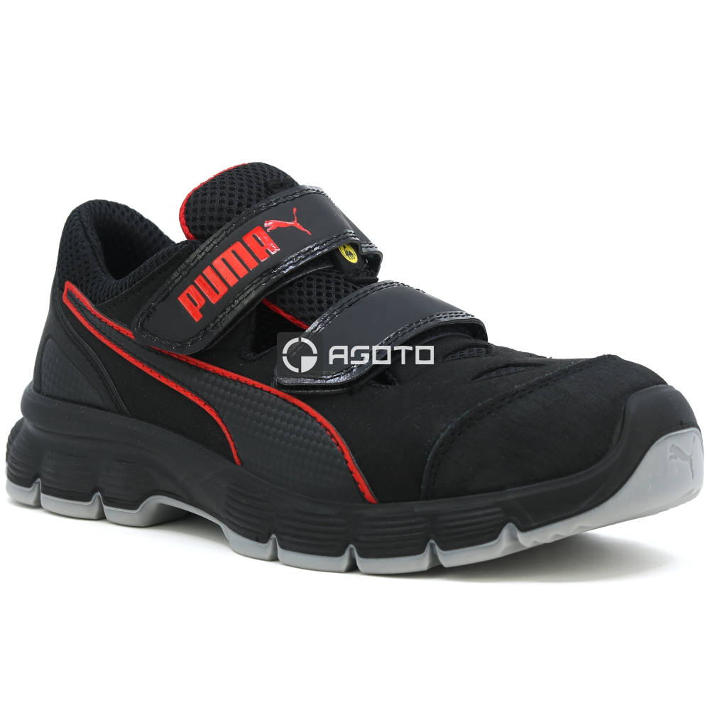 részlet PUMA Aviat low S1P ESD munkavédelmi cipő