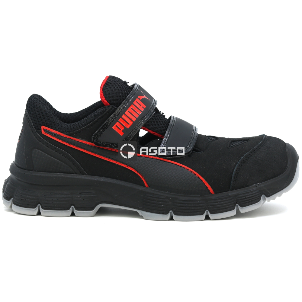 részlet PUMA Aviat low S1P ESD munkavédelmi cipő