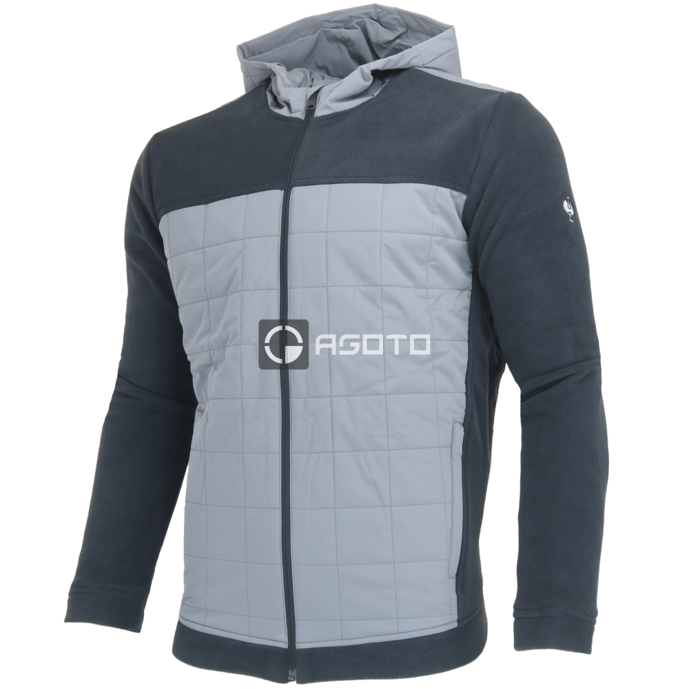 részlet Engelbert Strauss Concrete Hybrid fleece férfi kabát