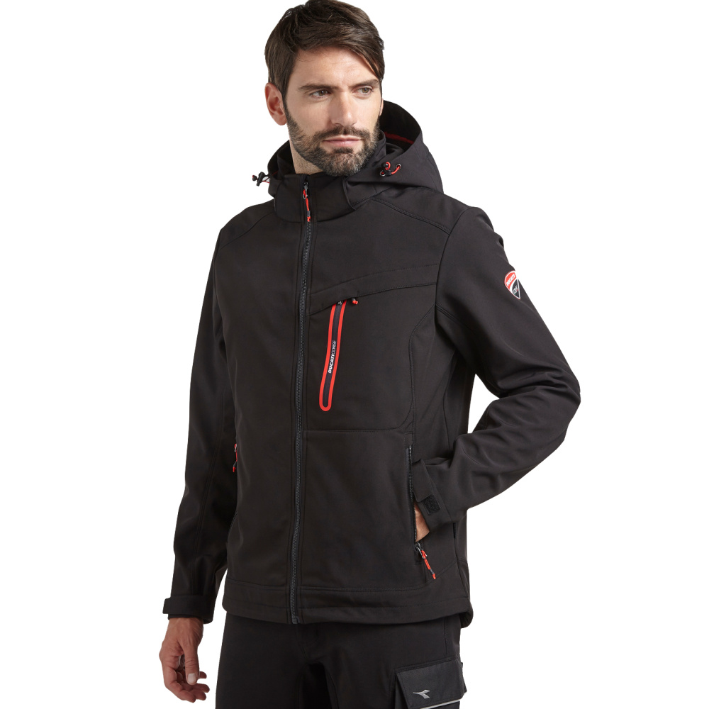 részlet DUCATI Softshell férfi kabát