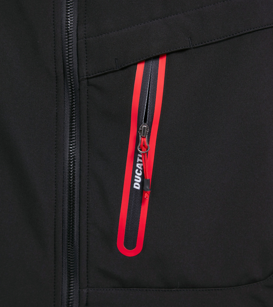 részlet DUCATI Softshell férfi kabát