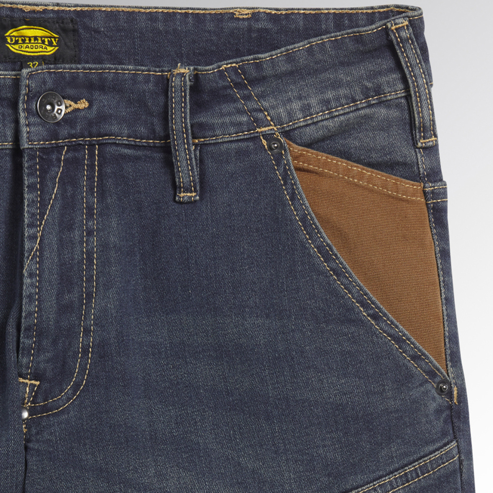részlet DIADORA Stone Plus Jeans Stretch férfi nadrág