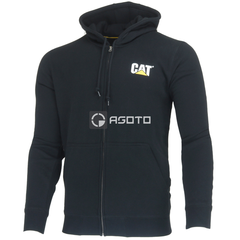 részlet CATERPILLAR Midweight Banner Zip férfi pulóver