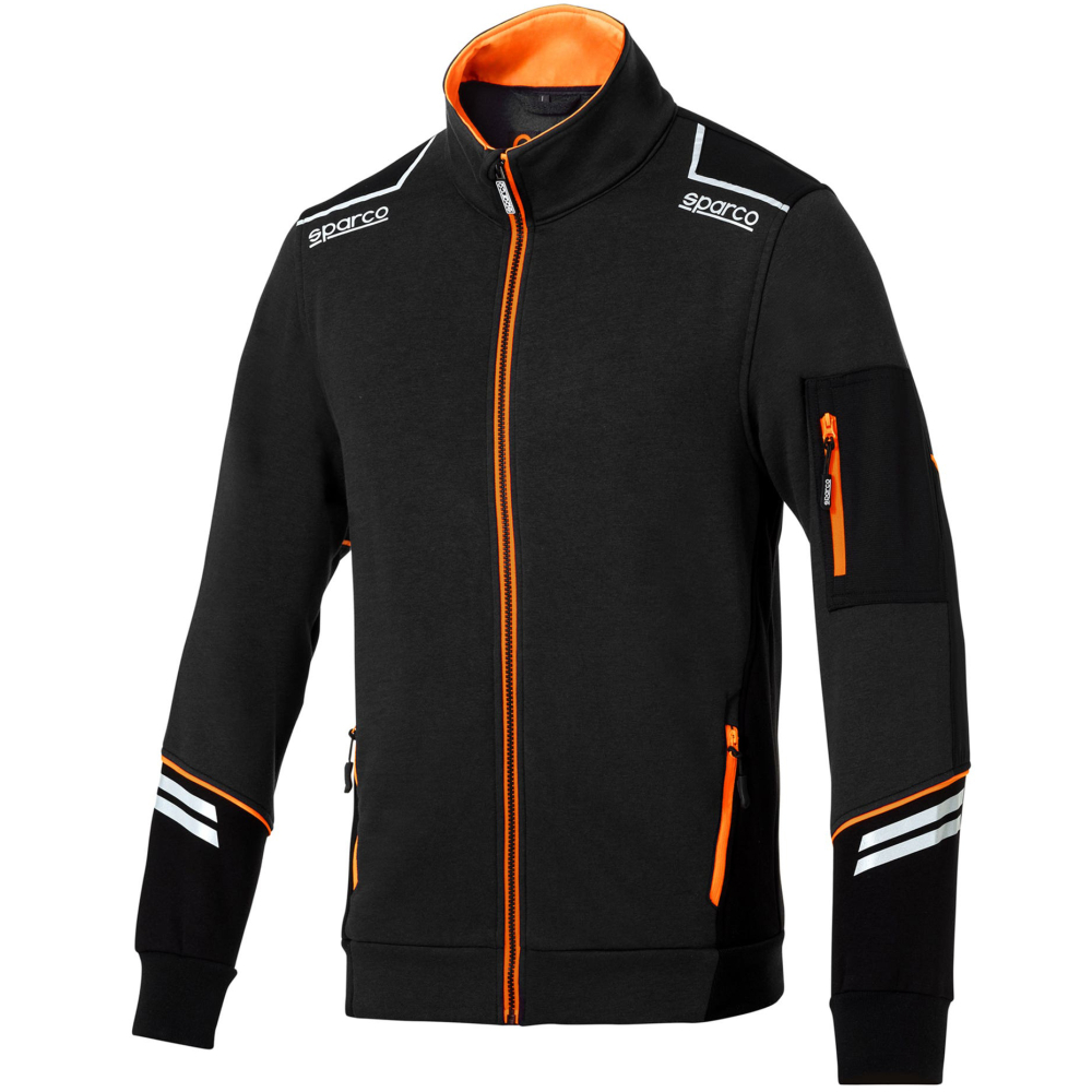 részlet SPARCO Alabama Tech Full Zip férfi pulóver