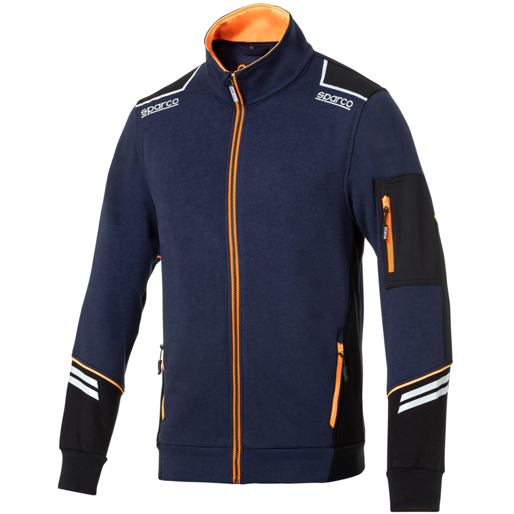 részlet SPARCO Alabama Tech Full Zip férfi pulóver
