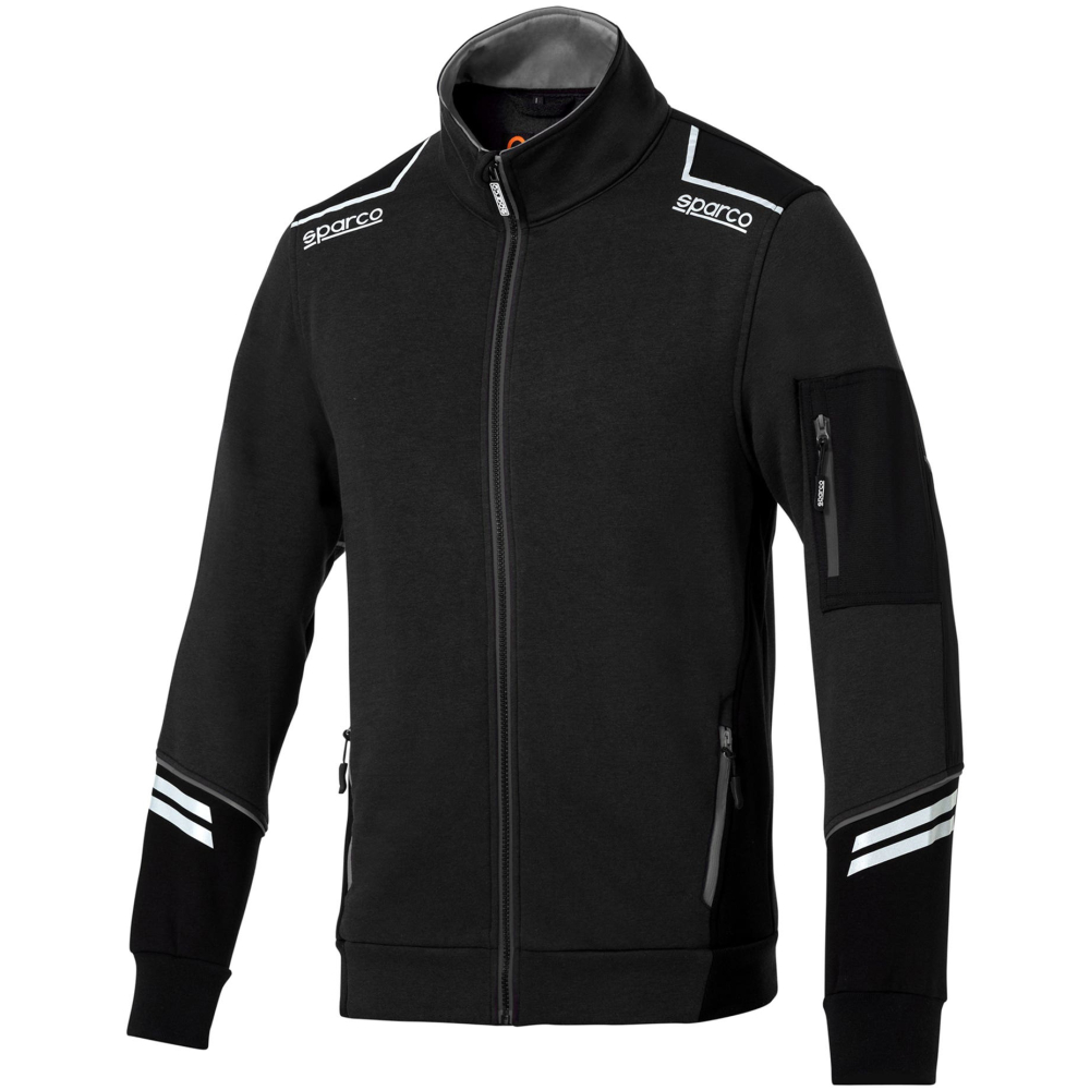részlet SPARCO Alabama Tech Full Zip férfi pulóver