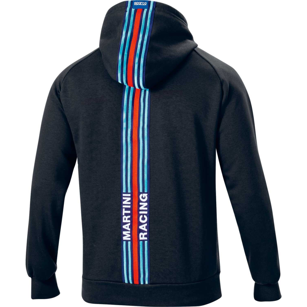 részlet SPARCO Hoodie Stripes Martini férfi pulóver