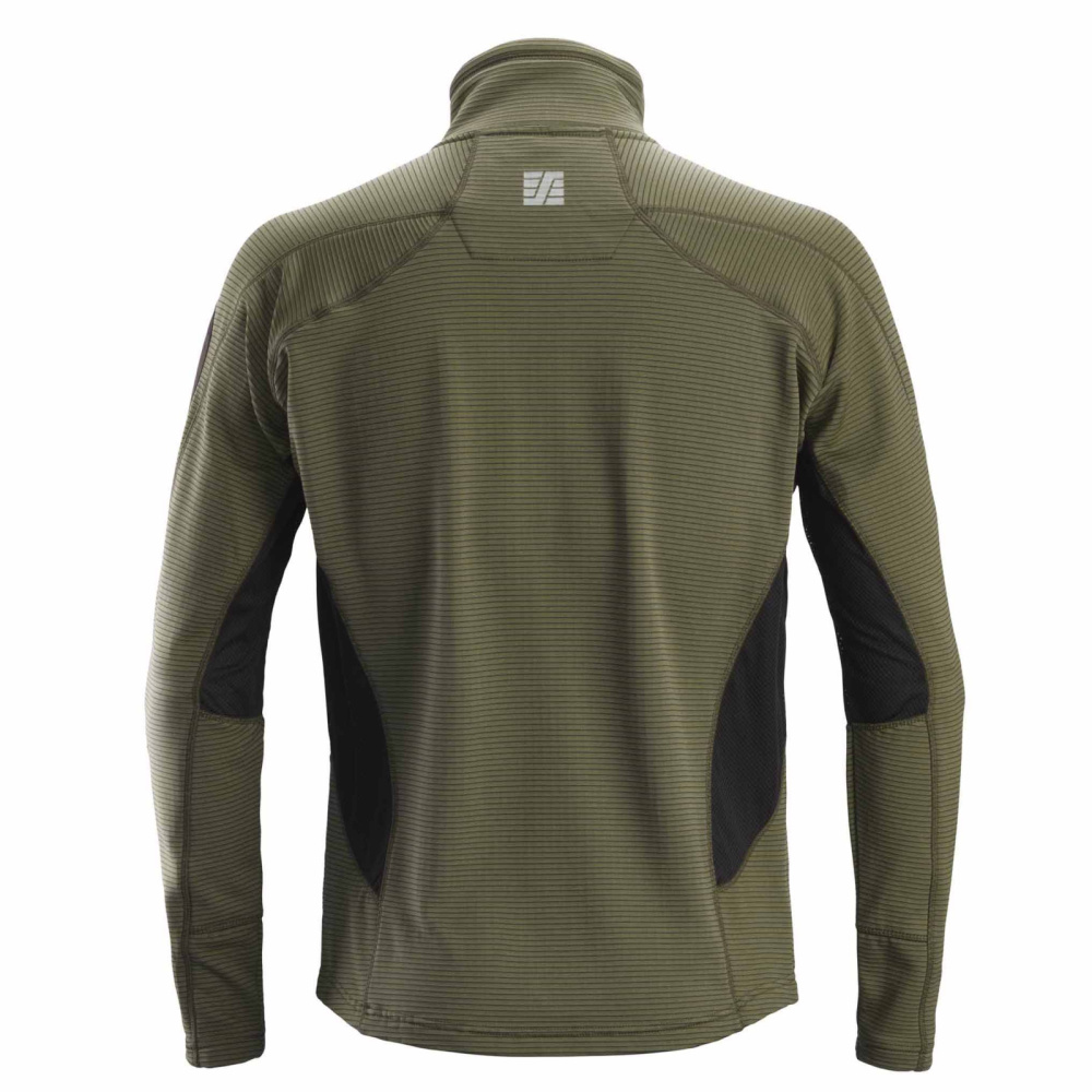 részlet SNICKERS Mikrofleece Zip Stretch férfi pulóver