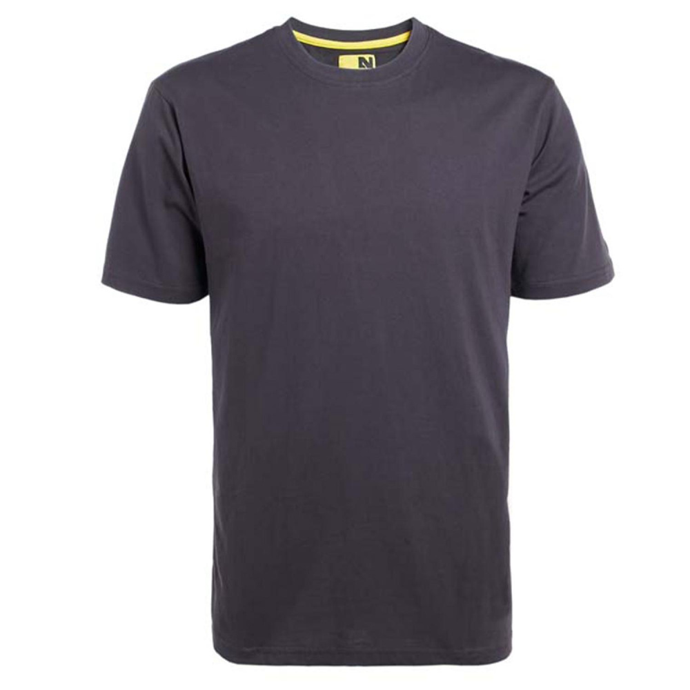 részlet NORTH WAYS Duck šedé pánské pracovní triko 100% Ba