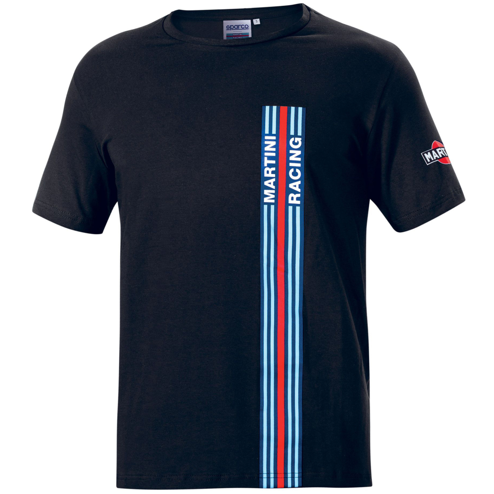 detail SPARCO Martini Racing Stripes férfi póló