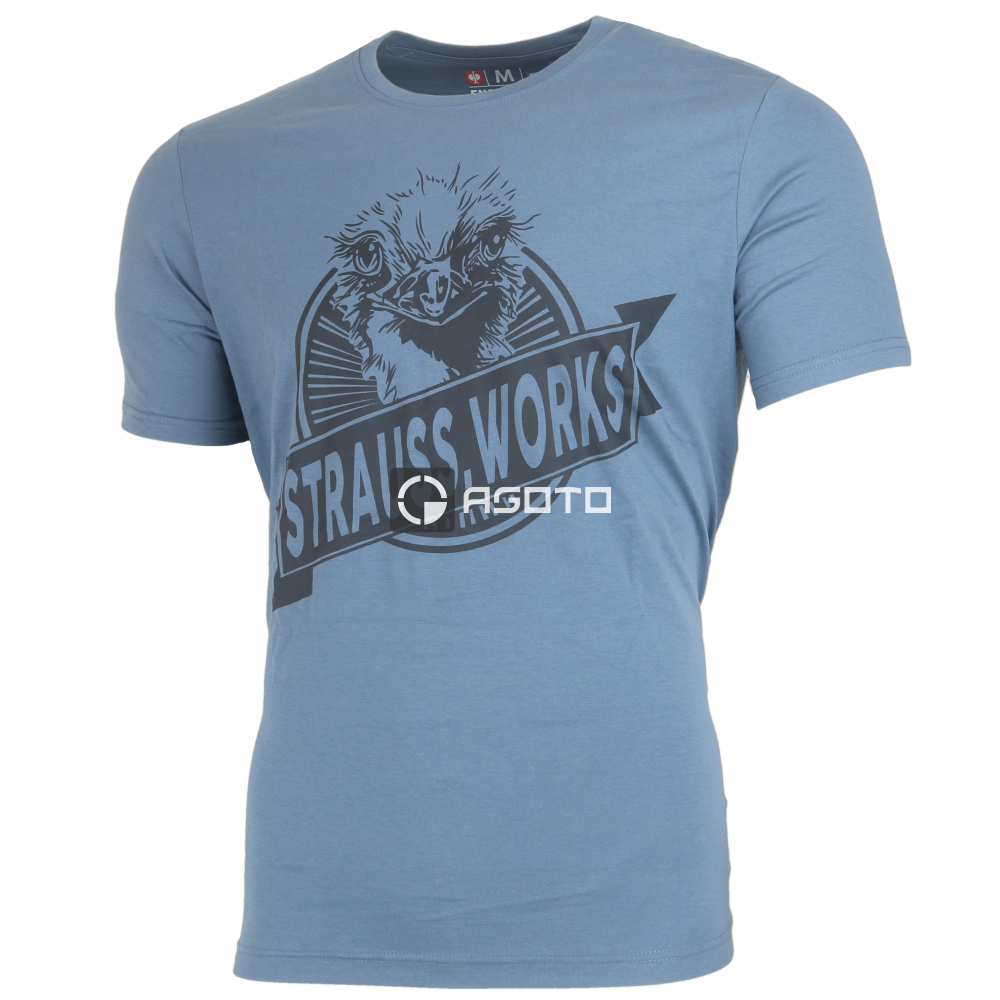 részlet Engelbert Strauss E.S. Works 100% Cotton férfi póló
