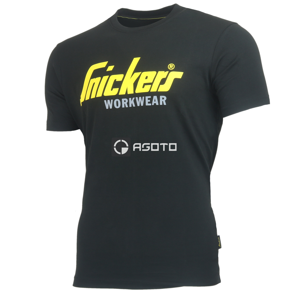 részlet SNICKERS Classic 100% Cotton férfi póló