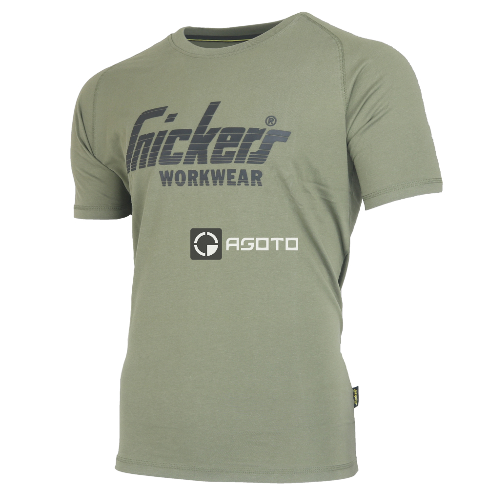 részlet SNICKERS Logo 100% Cotton férfi póló