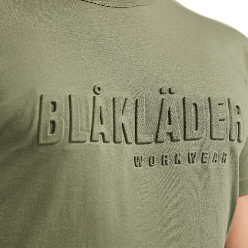 részlet BLAKLADER 3D Logo 100% cotton férfi póló