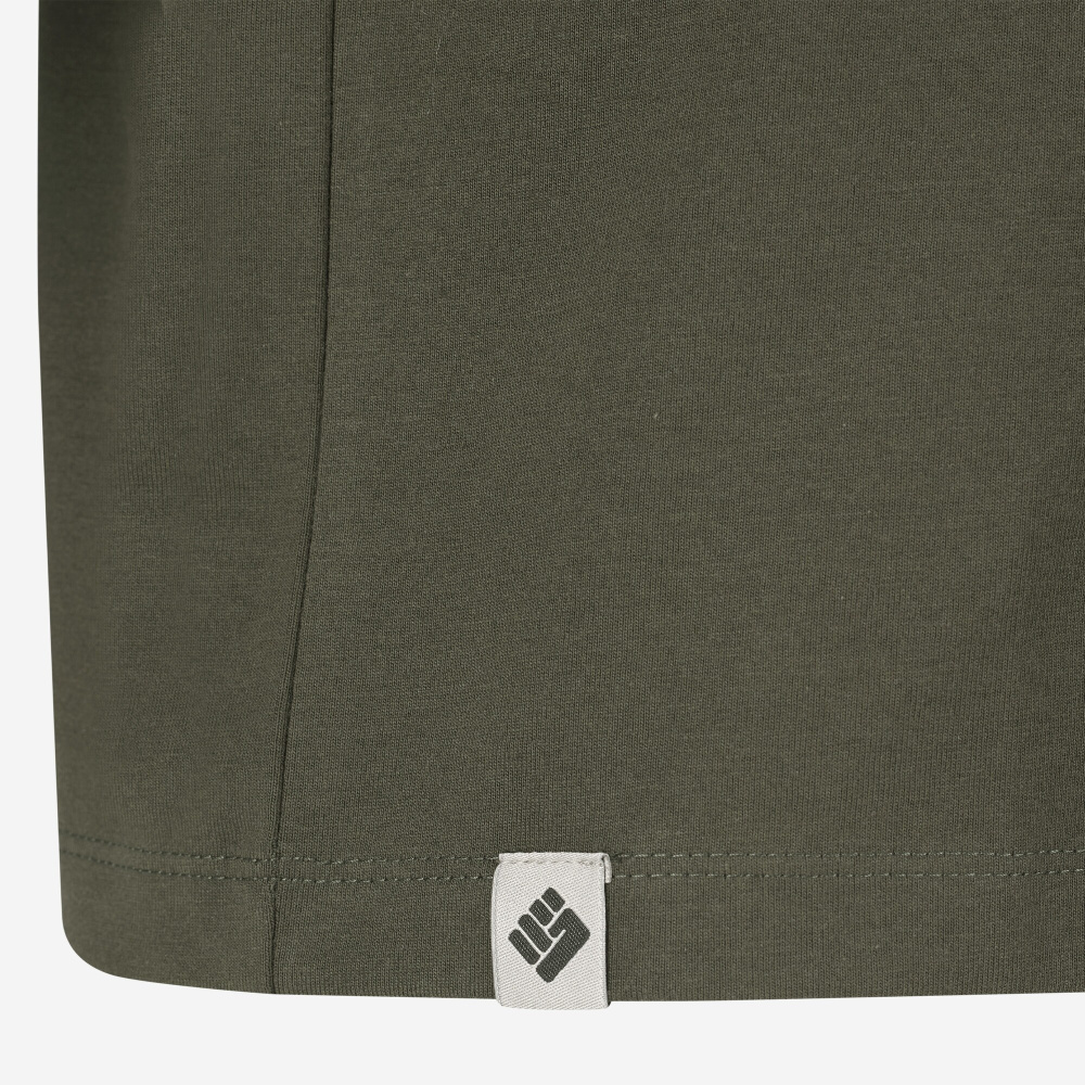 részlet TOWORKFOR Fast-Dry olívazöld férfi gyorsan száradó póló a maximális kényelemért