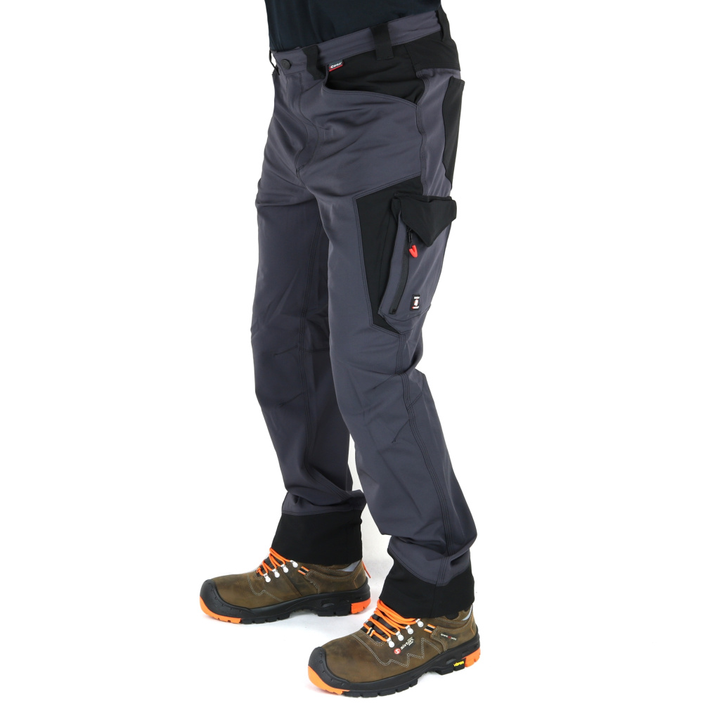 részlet COFRA Hagfors softshell férfi munkanadrág